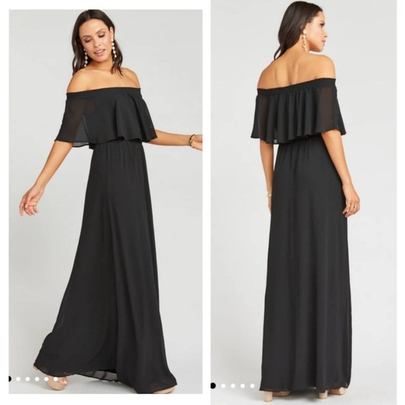Show me your mumu Hacienda off the shoulder Maxi Dress - Picture 1 of 4